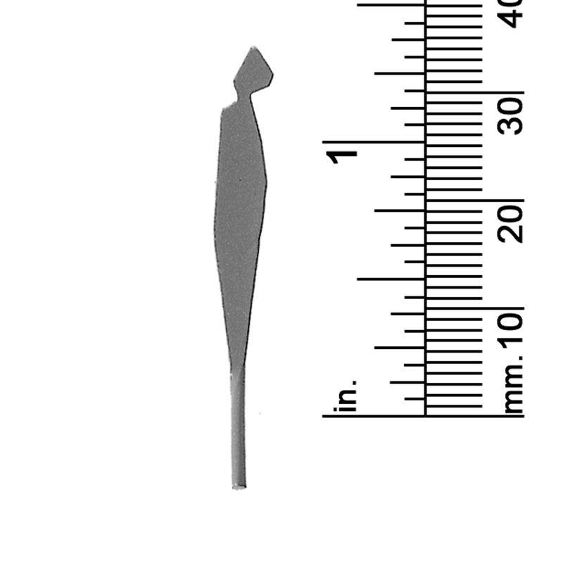 3/16&quot; SCALE MALE, STYLIZED, STEM