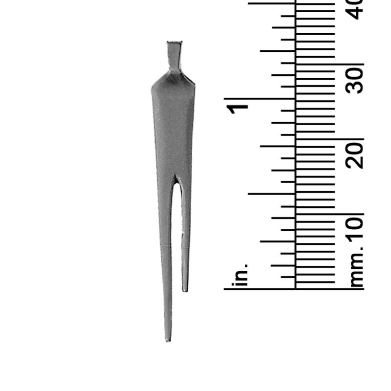 3/16&quot; SCALE MALE, STYLIZED, STEM