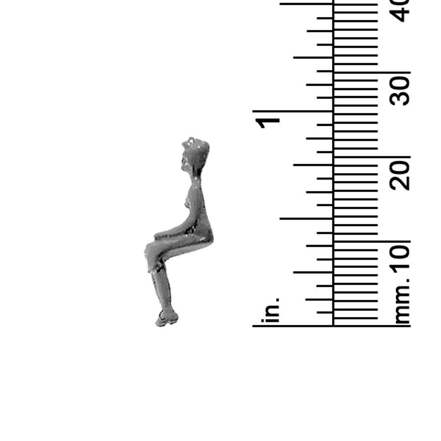 3/16&quot; SCALE FEMALE SEATED
