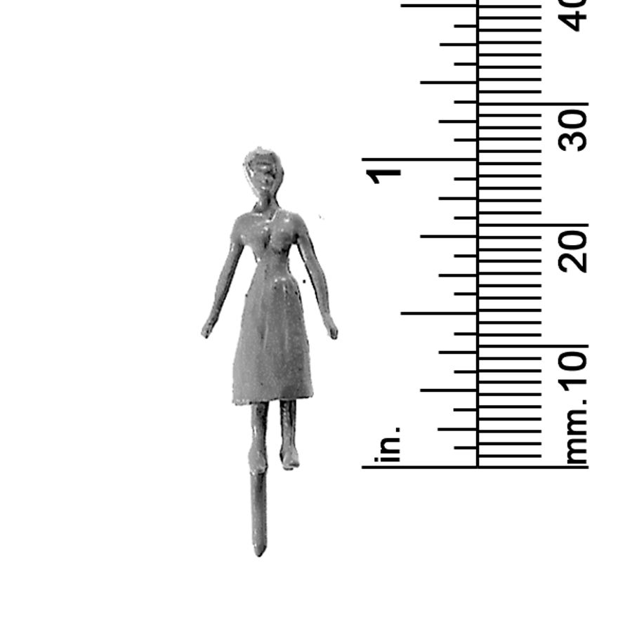 3/16&quot; SCALE FEMALE, DRESS, STEM