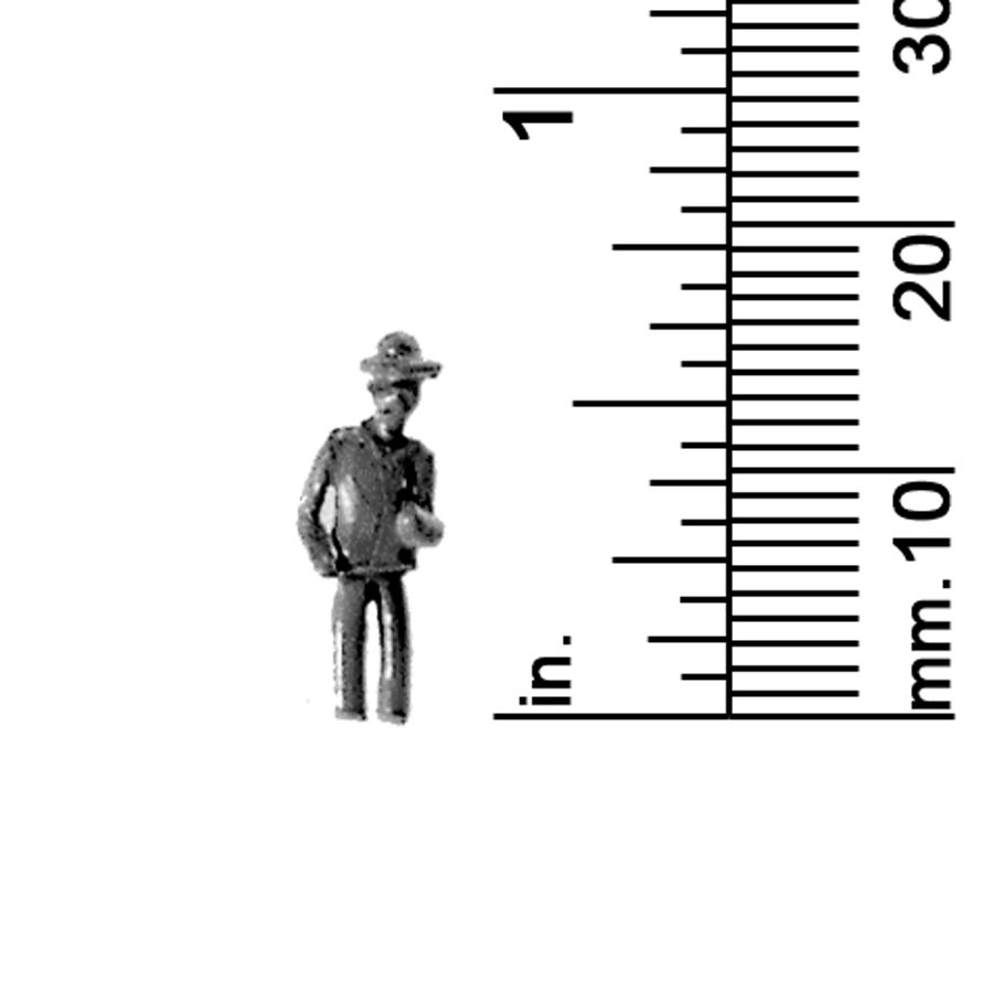 1/10&quot; SCALE STANDING MALE WITH HAT