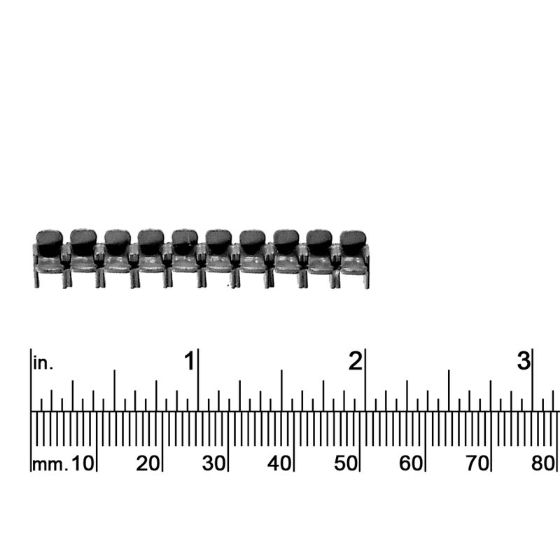1/10&quot; SCALE AUDITORIUM SEATS, 10 BOX