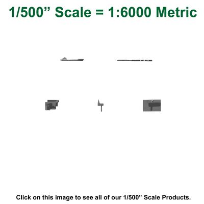1/500&quot; = 1: 6000 metric scale