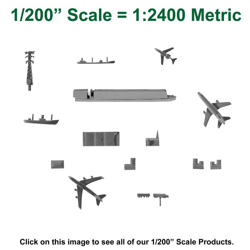 2000m Scale 1/200