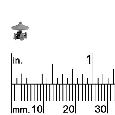 1/50&quot; SCALE TABLE/UMBRELLA 2 PCS.