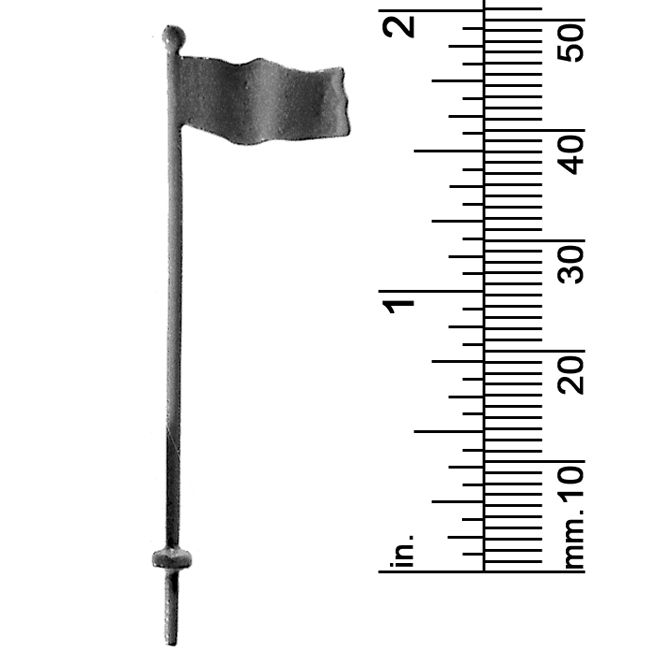 1/20&quot; SCALE FLAG WAVING ON POLE