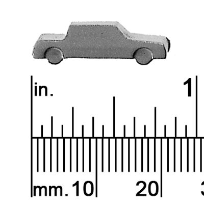 1/20&quot; SCALE CAR, STYLIZED