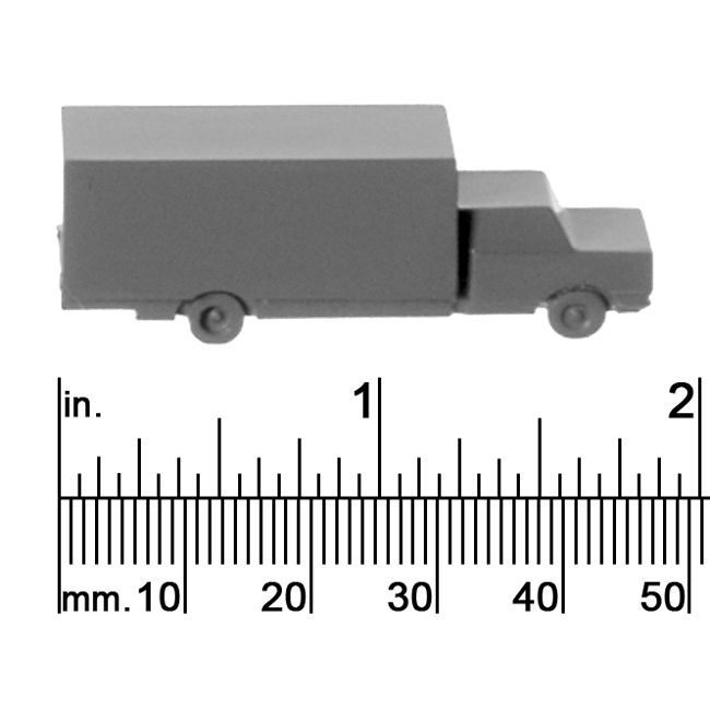 1/16&quot; SCALE BOX TRUCK 1-7/8&quot; LONG