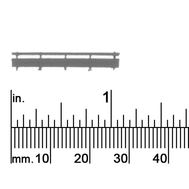 1/16&quot; Scale Fence - Solid