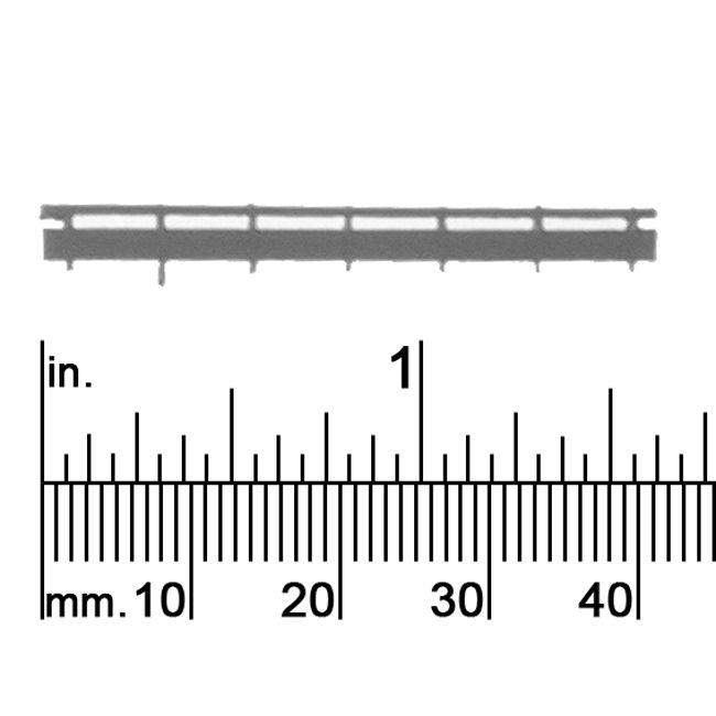 1/16&quot; Scale Fence - Solid
