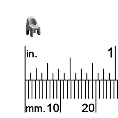 1/16&quot; Scale Chair Round Back