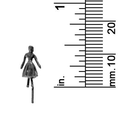 3/32&quot; SCALE FEMALE, STANDING