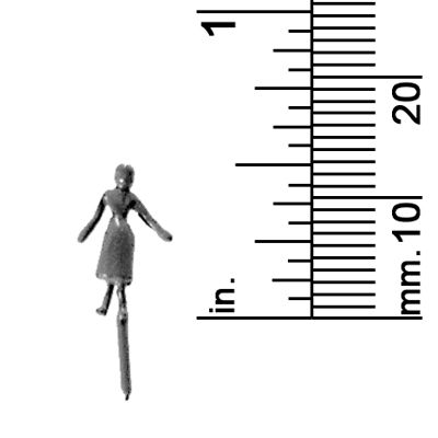3/32&quot; SCALE FEMALE, STANDING
