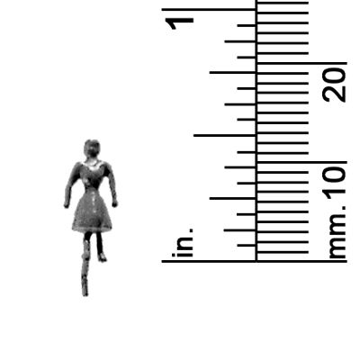 3/32&quot; SCALE FEMALE, STANDING