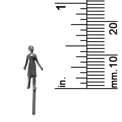 3/32&quot; SCALE FEMALE, STANDING