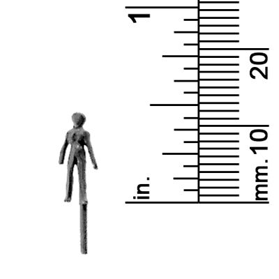 3/32&quot; SCALE FEMALE, WITH SLACKS