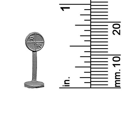 3/32&quot; Scale R/R Sign