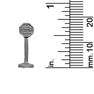 3/32&quot; Scale Stop Sign