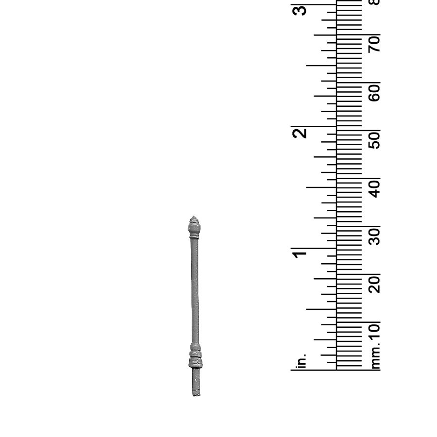 3/32&quot; Scale Lamp Post