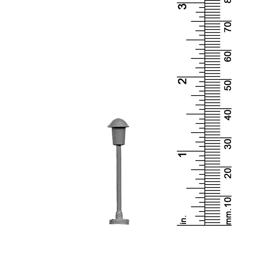 3/32&quot; Scale Lamp Post