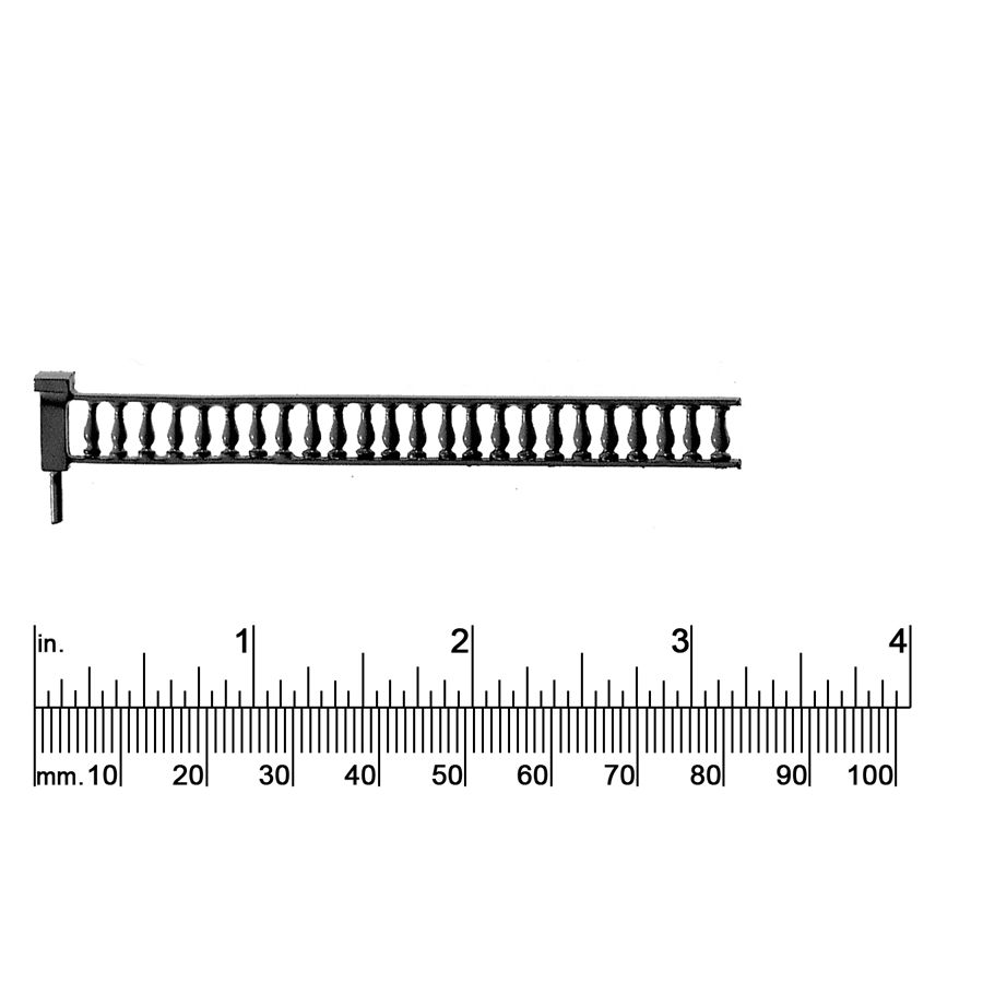 1/8&quot; SCALE RAILING, ORNATE