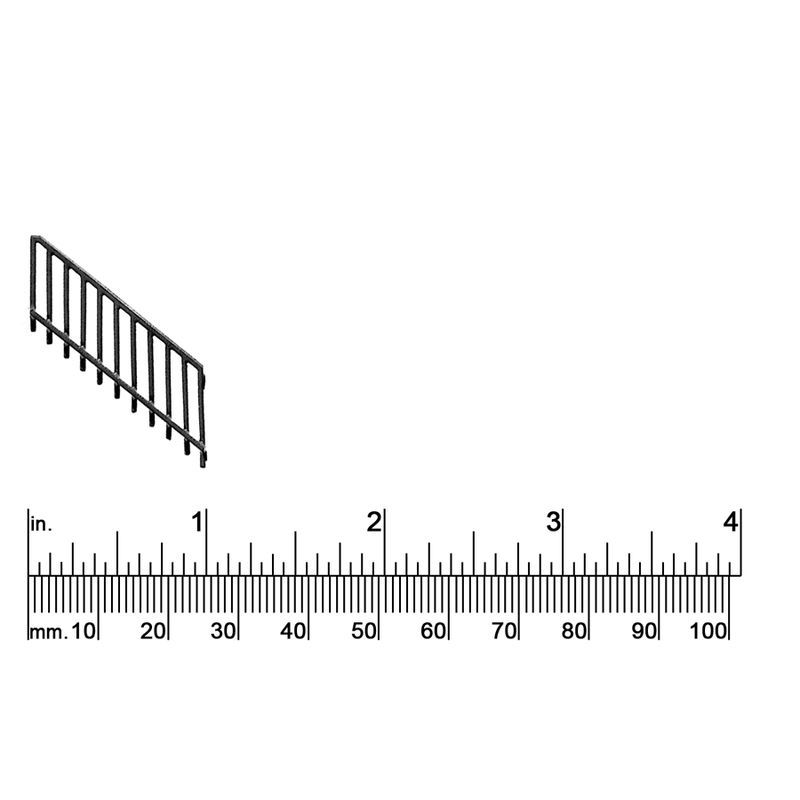 1/8&quot; SCALE RAILING, 45* STAIR RIGHT