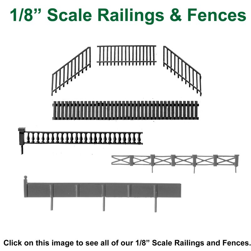 28mm Scale Railing Railings & Fences