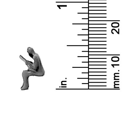 1/8&quot; SCALE MALE W/PAPER, SEATED