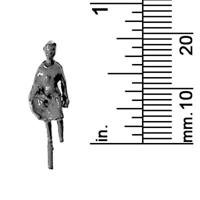 1/8&quot; SCALE FEMALE, COAT, WALKING