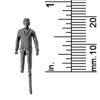 1/8&quot; SCALE MALE, SUIT, STANDING