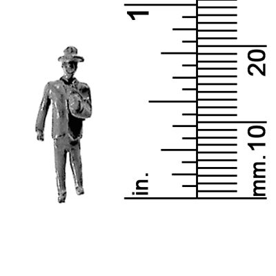1/8&quot; SCALE MALE, HAT, GIFT, STANDING