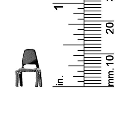 1/8&quot; SCALE STACKING CHAIR