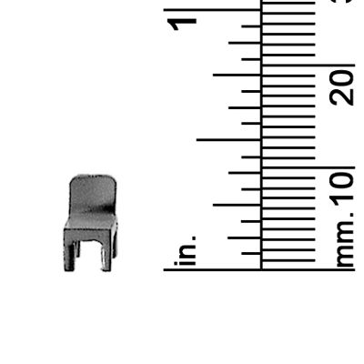 1/8&quot; SCALE CHAIR, STRAIGHT