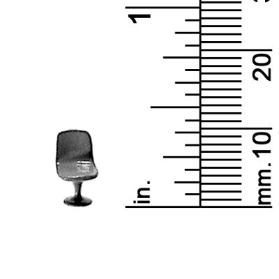 1/8&quot; SCALE CHAIR, BUCKET STYLE