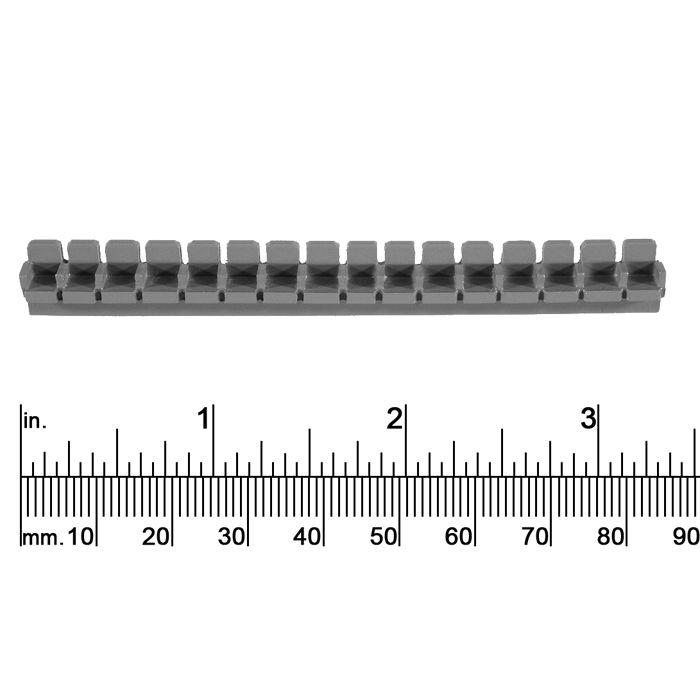1/8&quot; Scale 16 Seat Auditorium Row