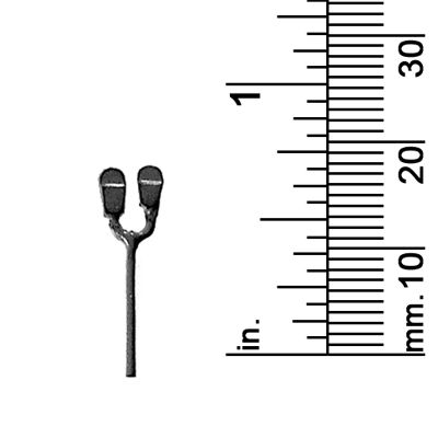 1/8&quot; SCALE PARKING METER, DOUBLE