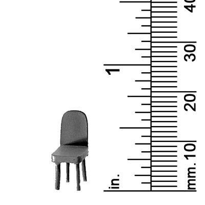 3/16&quot; SCALE CHAIR, PADDED DINNER STYLE