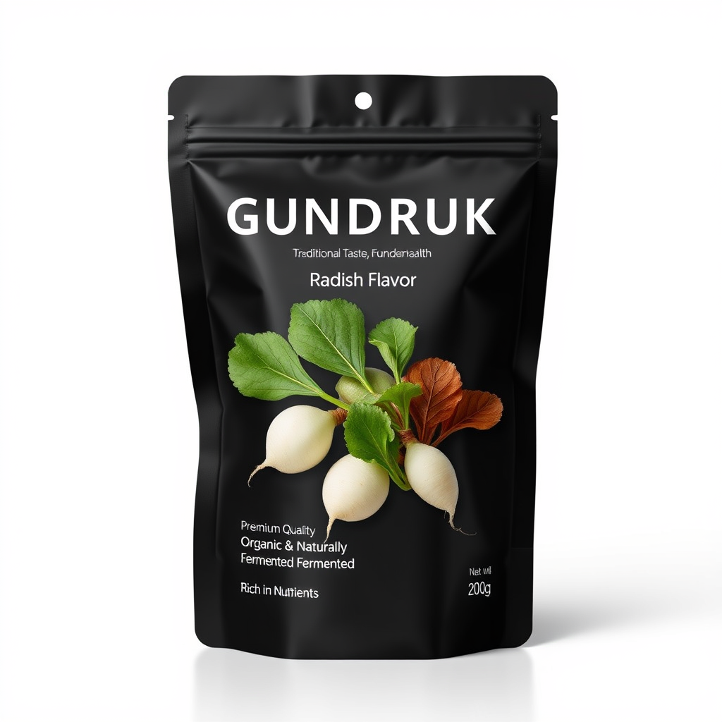 Raddish Gundruk (Mula ko Gundruk)