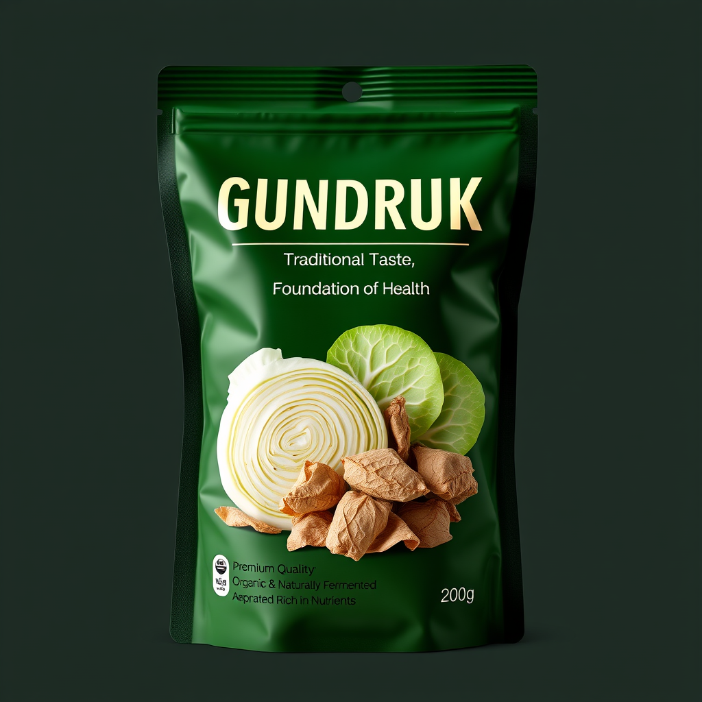 Cabbage Gundruk (Banda Ko Gundruk)