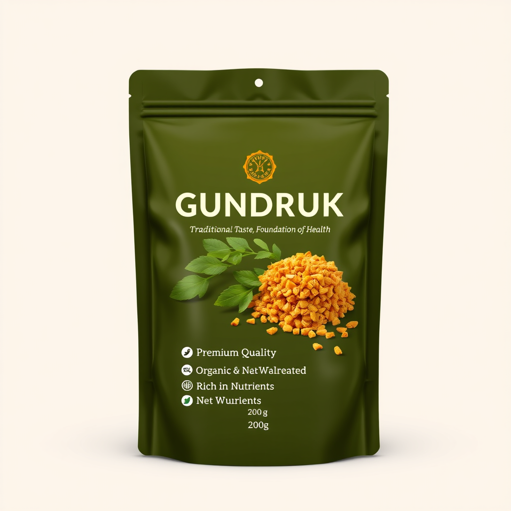 Mustard Gundruk (Tori Ko Gundruk)