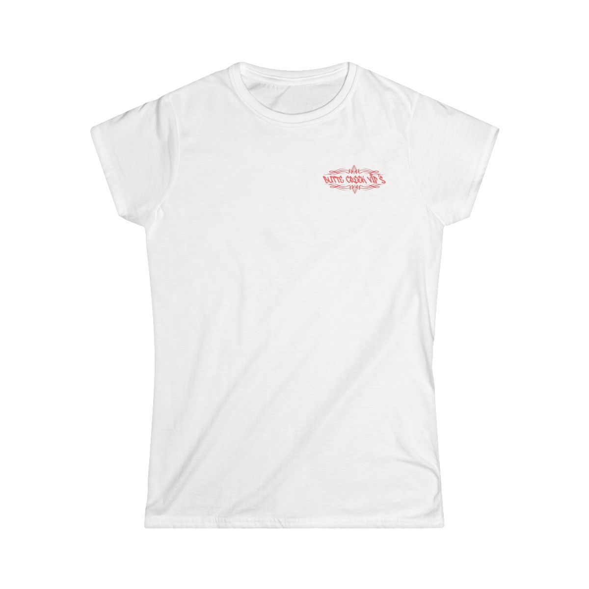 Women's Pin Stripe Logo T-Shirt