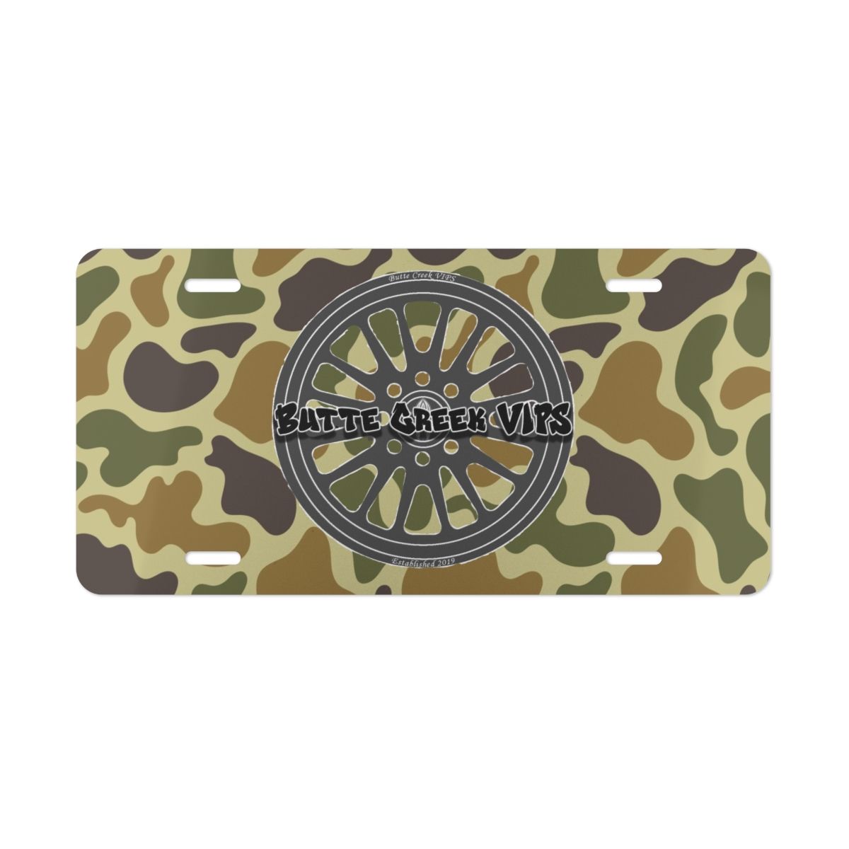 Butte Creek Vanity Plate