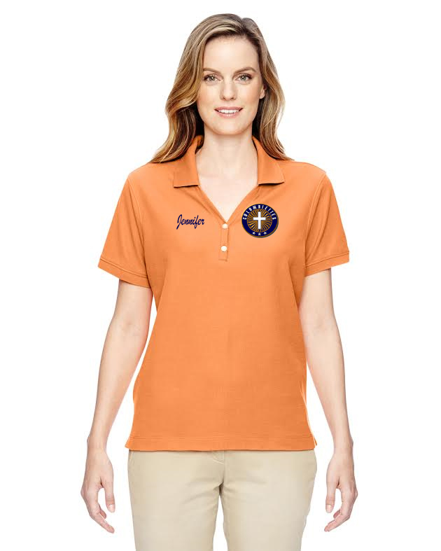 Columbiettes ladies cotton polo