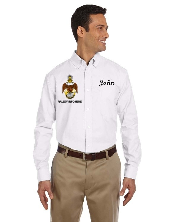 Mason Masonic men's dress shirt
