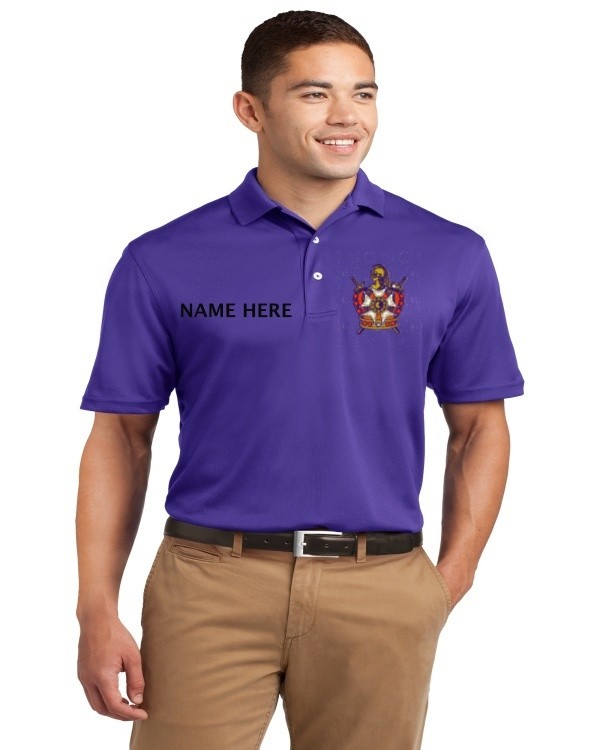 Mason Masonic men's polyester polo