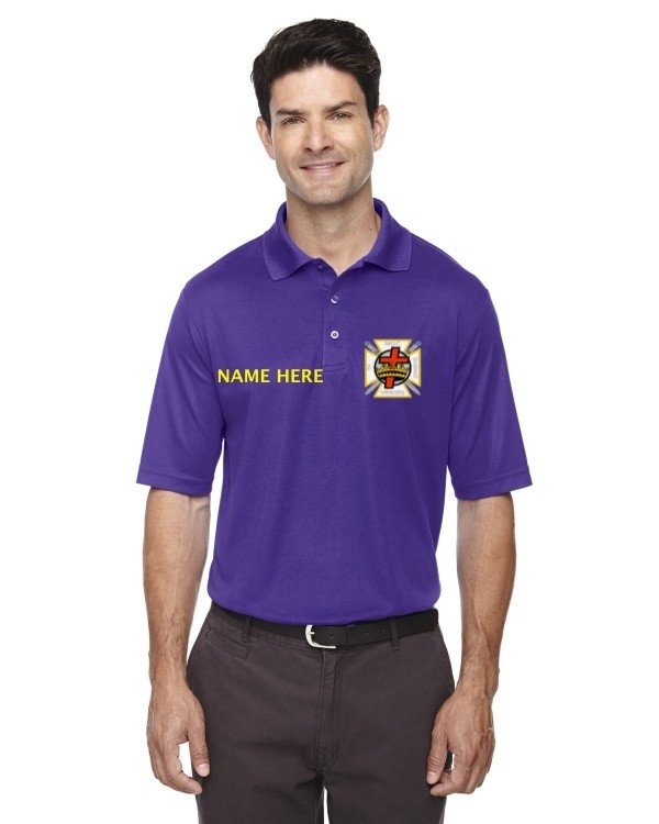 Mason Masonic men's polyester polo
