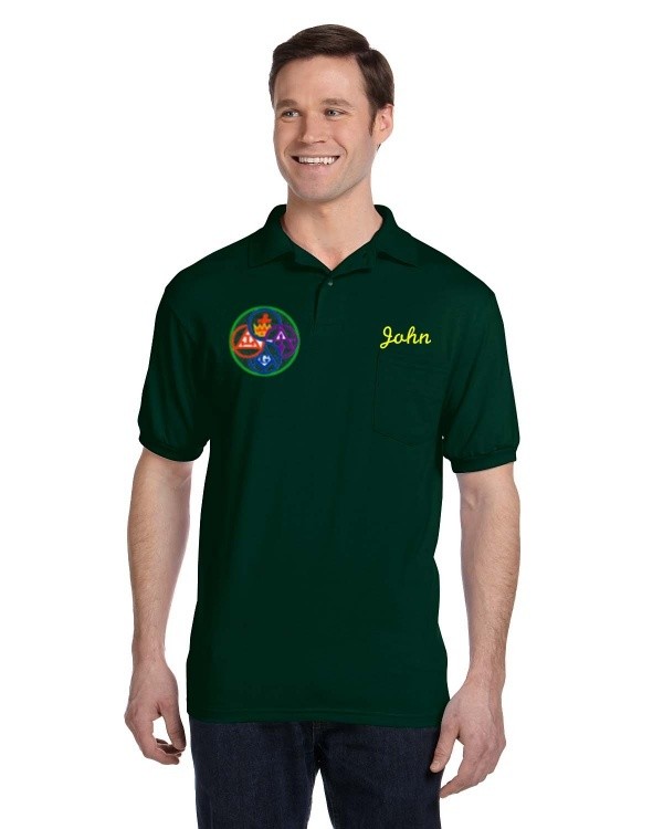 Mason Masonic men's 50/50 polo
