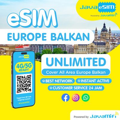 eSIM Europe Balkan Unlimited