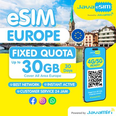 eSIM Europe Quota Plan