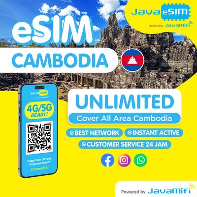 eSIM Cambodia Unlimited